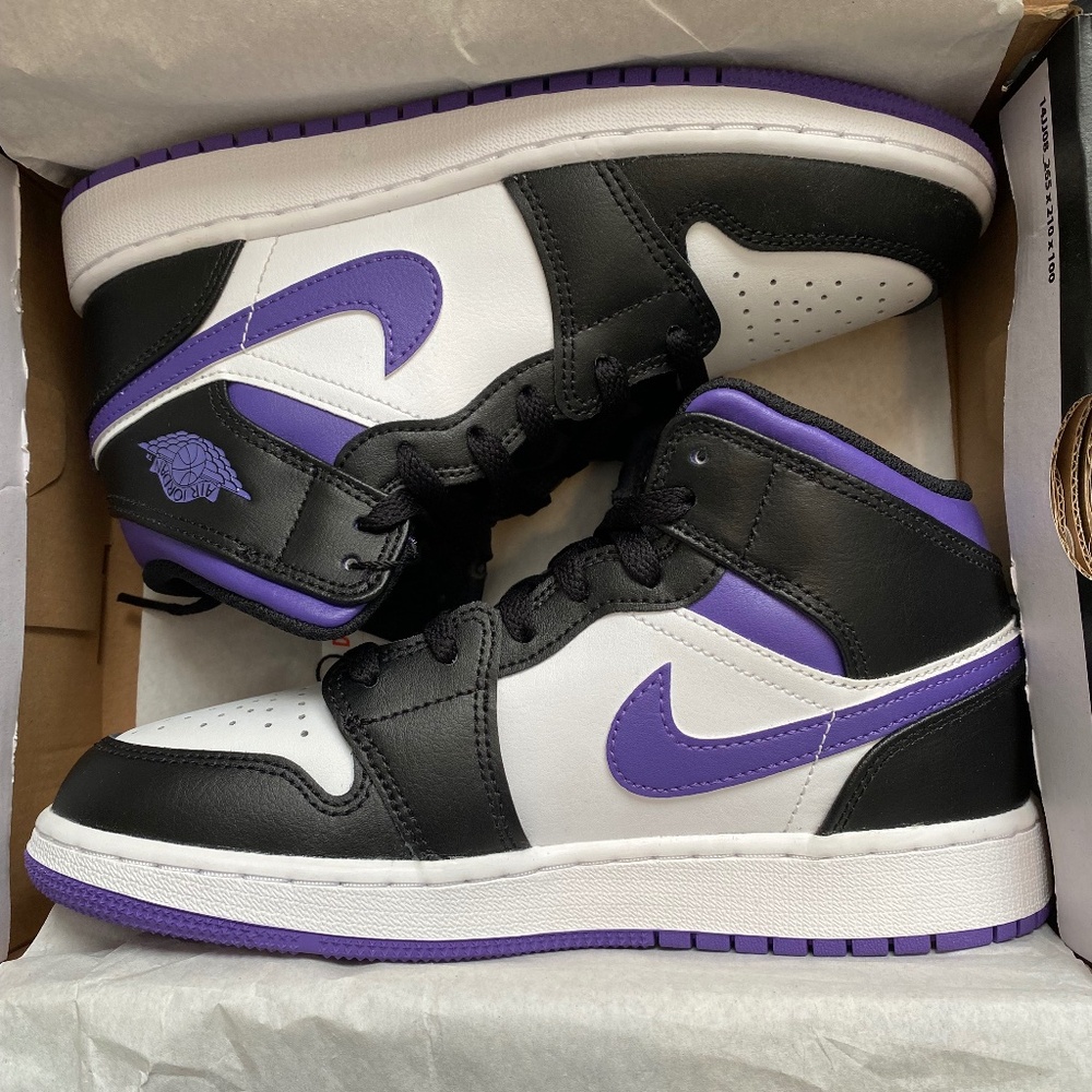 Nike Air Jordan 1 Mids Dark Iris 5Y (6.5W